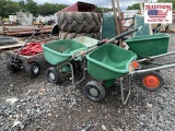 (4) Spreaders / Wood Wagon