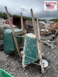 (2) Metal Wheelbarrows