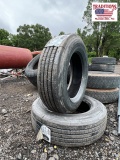 (2) NOS 225/70R19.5 Tires