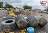 (4) Floater Tires 600/50-22.5