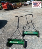 (2) Manual Push Mower
