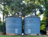 (2) 3300 Bushel Grain Bins