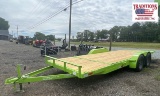 2023 Bama Trailer 82in x 20ft Tilt Deck VIN 1472