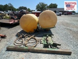 John Deere 220 Saddle Tanks