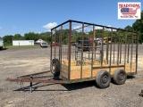 Home-built 6ft x 12ft Livestock Trailer - NO TITLE
