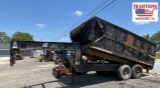 1996 14ft C&S Trailer World Dump Trailer VIN 9038