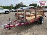 Home-built Trailer 4 ft x 8 ft - NO TITLE