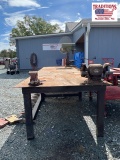 Steel Shop Table 48in x 126in x 31in High