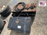 Fuel Tank / Tool Box / 2 Hydraulic Valves