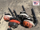Mixed Lot : (4) Back Pack Blowers