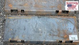 Closed Weldable Quick Attach Plate