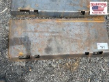 Closed Weldable Quick Attach Plate