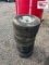 Set of 4 Golf Cart Wheels & Tires