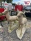 Pair of Concrete Deer