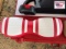 Golf Cart Red & White Seat Back
