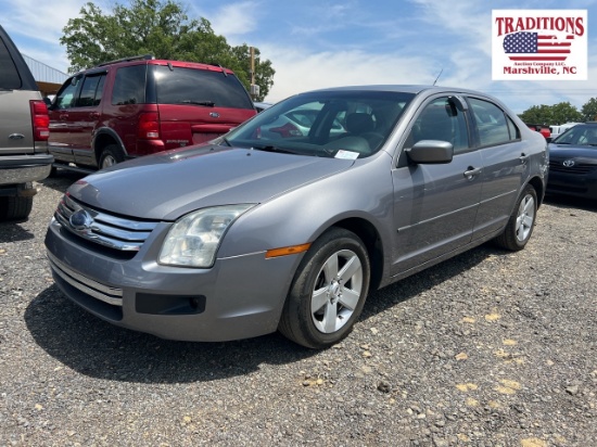 2007 Ford Fusion VIN 3421