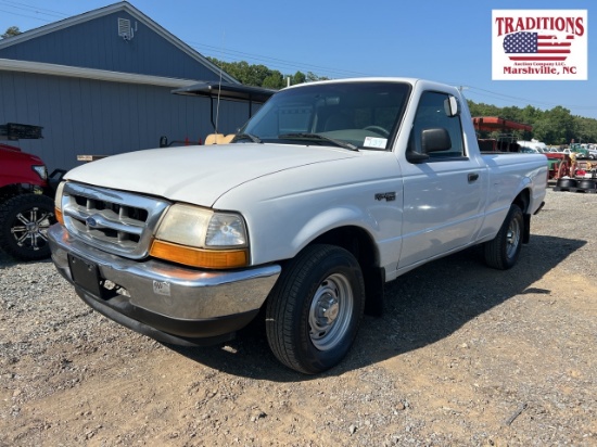 1999 Ford Ranger SALVAGE TITLE VIN 2600