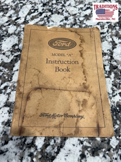 Original Ford Model A Book
