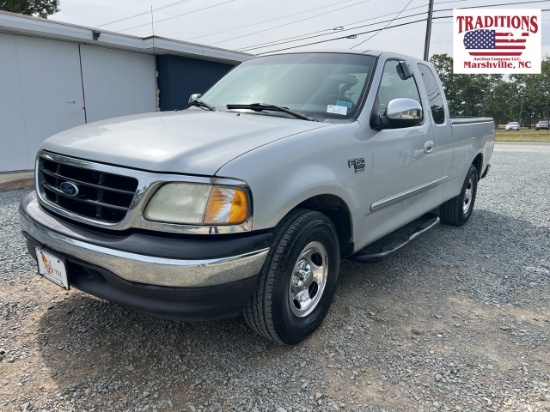 2002 Ford F150 VIN 9052 SALVAGE TITLE