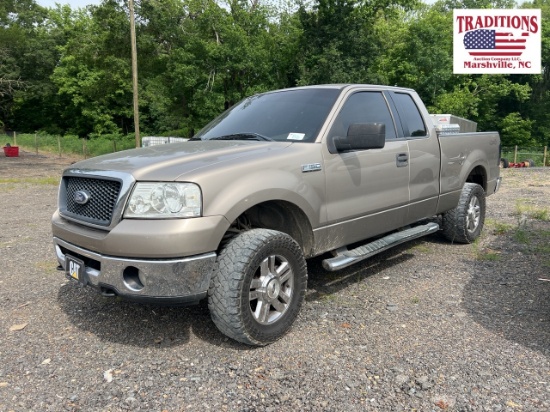 2006 Ford F150 4x4 VIN 3932