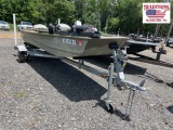2009 Tracker Fisherman 16ft Boat Hull ID H809