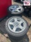 4 Corvette Wheels w/ GoodYear P275/40RZ18 Tires