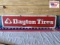 Dayton tires advertisement sign double sided 48“