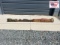 Horizontal totem pole, 8 foot total length