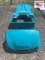 Teal three-piece golf cart body