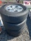 Set of 4 Toyota 6 Lug Wheels w Hankook P245/75R16