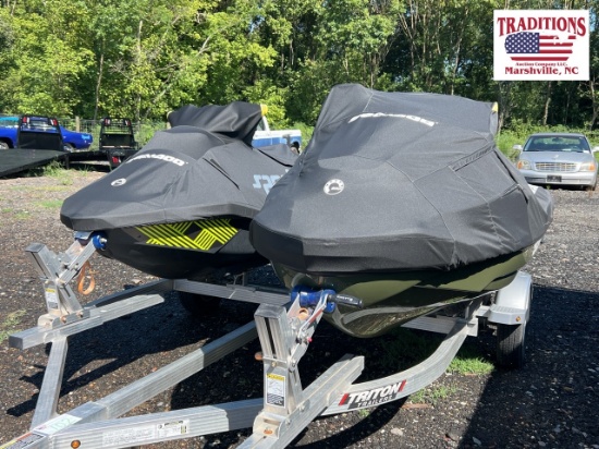 2020 SeaDoo Spark Trixx/SeaDoo Fish Pro w Trailer