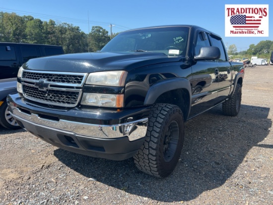 2006 Chevrolet 1500 4x4 VIN 2085