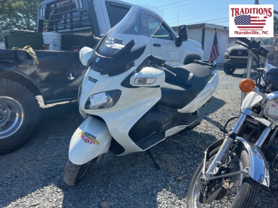 2009 Suzuki Burgman 650 VIN 1076