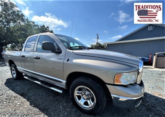 2003 Dodge 1500 Truck Vin 8378