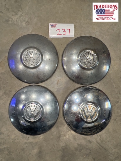 Set of 4 Volkswagen Hub Caps