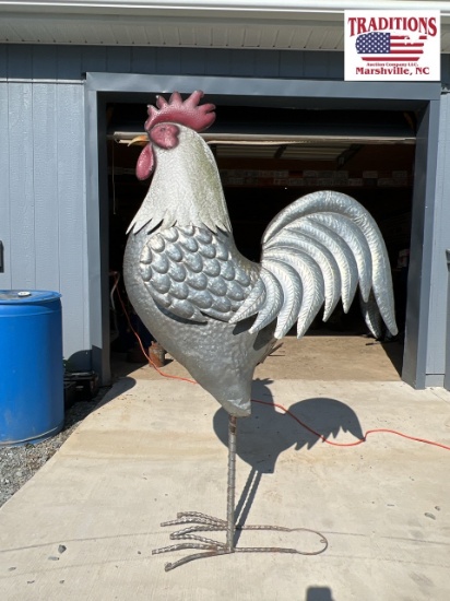 Large Metal Chicken