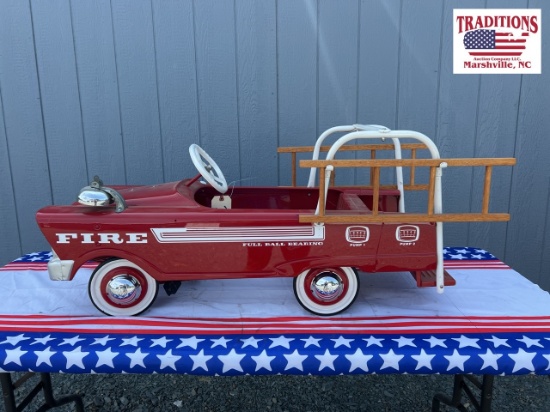 Fire Truck Theme Pedal Car