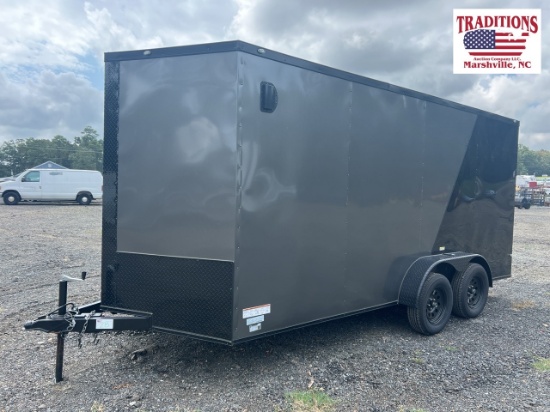 2023 J & C Suppliers Enclosed 7x16 Trailer VIN8614