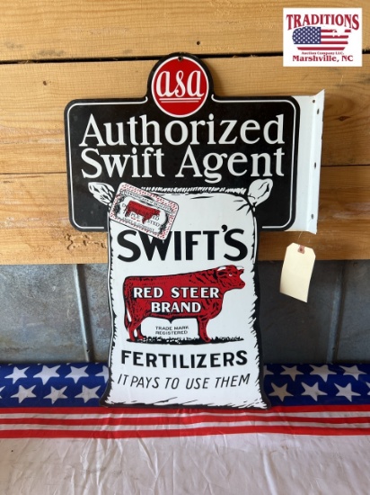 Authorized swift agent fertilizer, advertisement