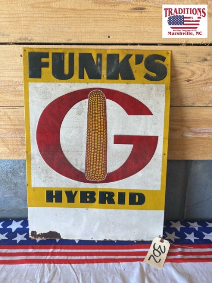 Funk’s G Hybrid advertising sign 20“ x 27“