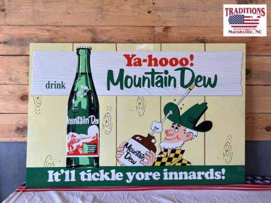 Mountain Dew advertisements Sign