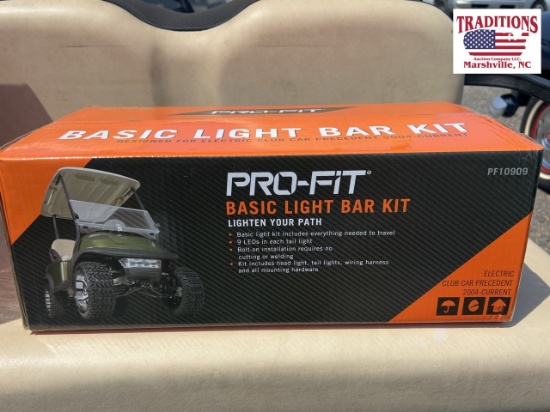 Pro Fit Basic Light Bar Kit Club Car Precedent
