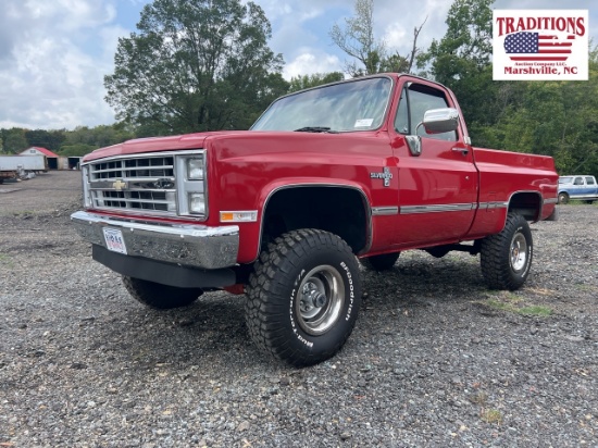 1986 Chevrolet K10 4x4 VIN 3894