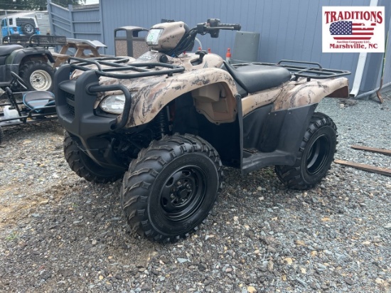 2013 Honda Foreman 4x4 4 Wheeler