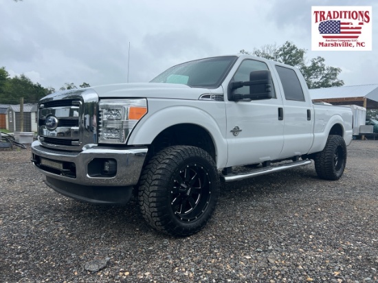 2012 Ford F250 4x4 Power Stroke XLT VIN 1640