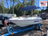 1996 Bombarder SeaDoo 14ft Boat Hull ID L596
