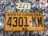 1964 NC Tag