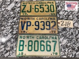 Lot of 3 NC Tags