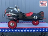 Air Flow Collectibles Black & Red Pedal Plane