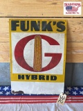 Funk’s G Hybrid advertising sign 20“ x 27“
